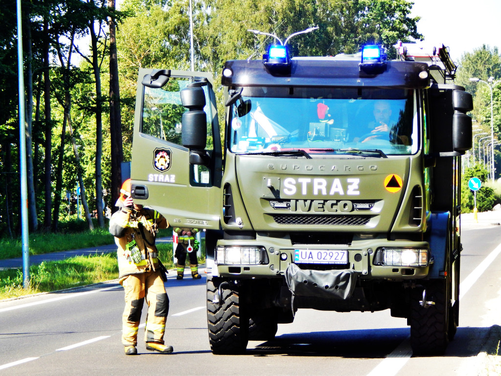 Zderzenie trzech aut na DK-21! [FOTO]