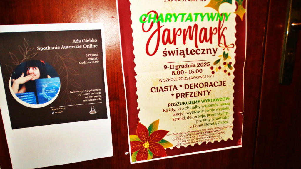 Ruszył charytatywny jarmark w Jedynce [FOTO]