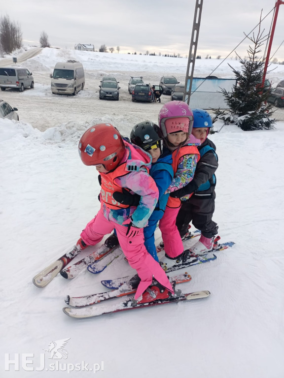 ​Mali mistrzowie na stoku: Przedszkolaki z Krępy Słupskiej