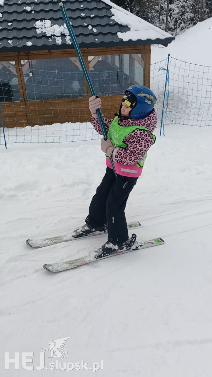 ​Mali mistrzowie na stoku: Przedszkolaki z Krępy Słupskiej