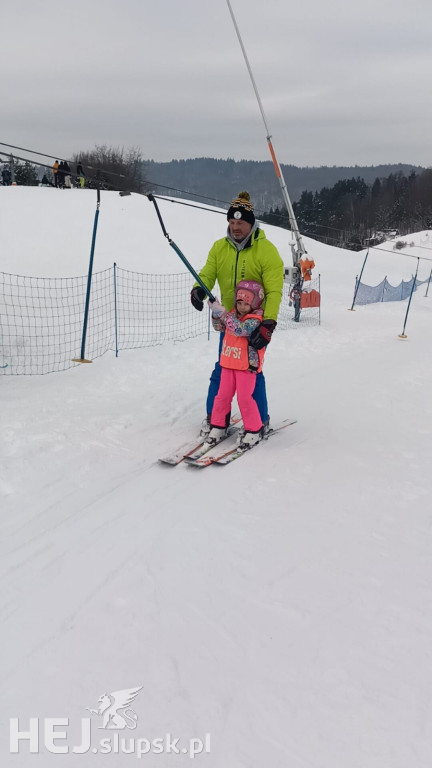 ​Mali mistrzowie na stoku: Przedszkolaki z Krępy Słupskiej
