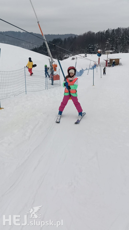 ​Mali mistrzowie na stoku: Przedszkolaki z Krępy Słupskiej