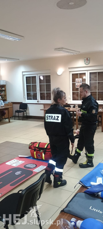 NAUKA ratowania życia w Redęcinie z udziałem OSP Kusowo