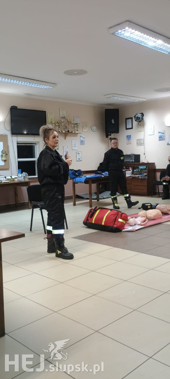 NAUKA ratowania życia w Redęcinie z udziałem OSP Kusowo