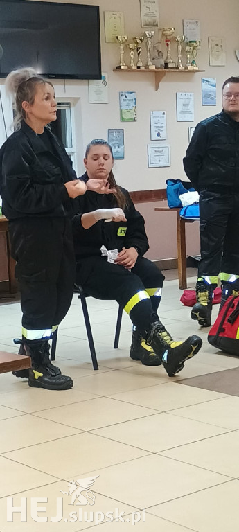 NAUKA ratowania życia w Redęcinie z udziałem OSP Kusowo