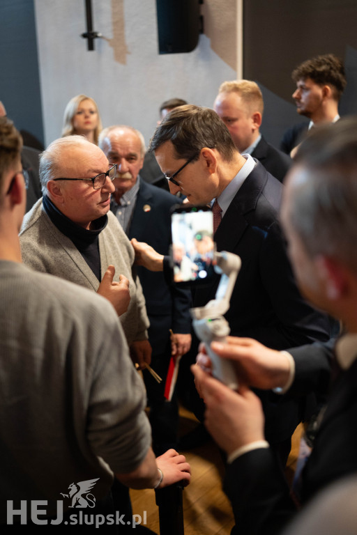 Mateusz Morawiecki w Słupsku. Polityczny STAND-UP