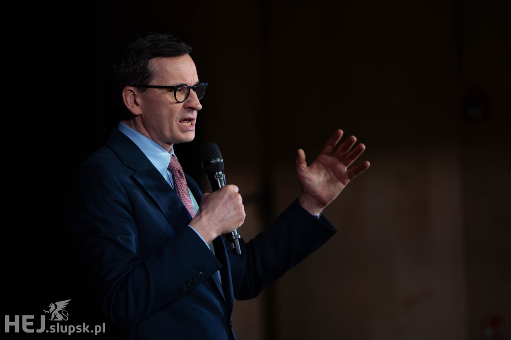 Mateusz Morawiecki w Słupsku. Polityczny STAND-UP
