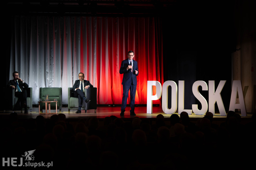 Mateusz Morawiecki w Słupsku. Polityczny STAND-UP