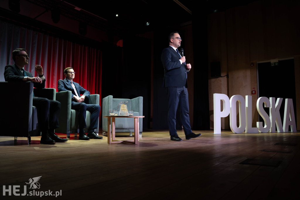 Mateusz Morawiecki w Słupsku. Polityczny STAND-UP