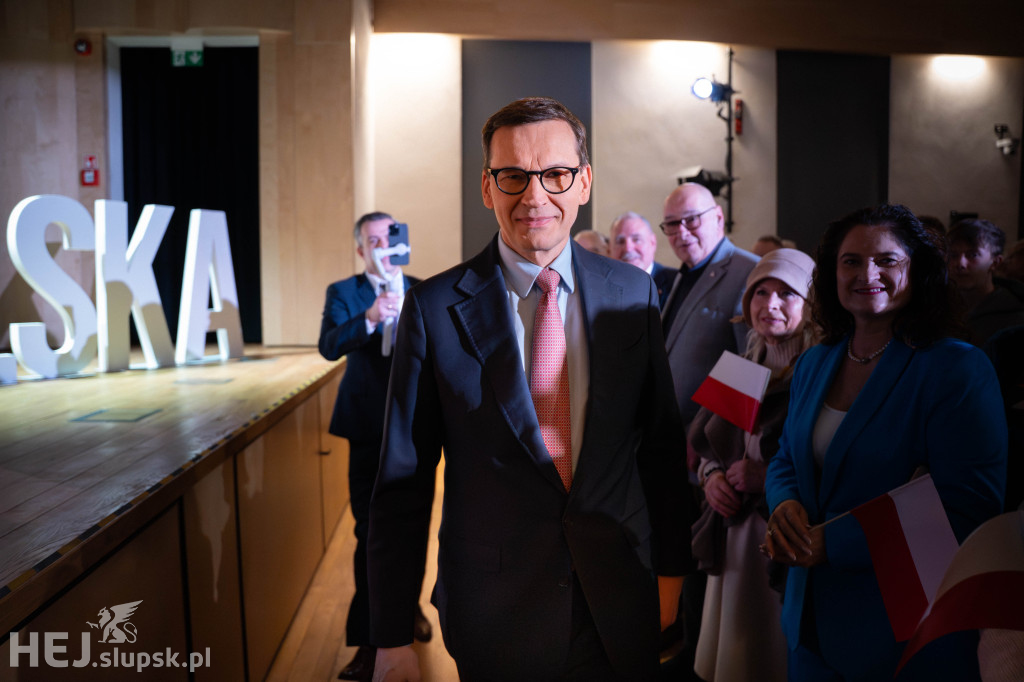 Mateusz Morawiecki w Słupsku. Polityczny STAND-UP