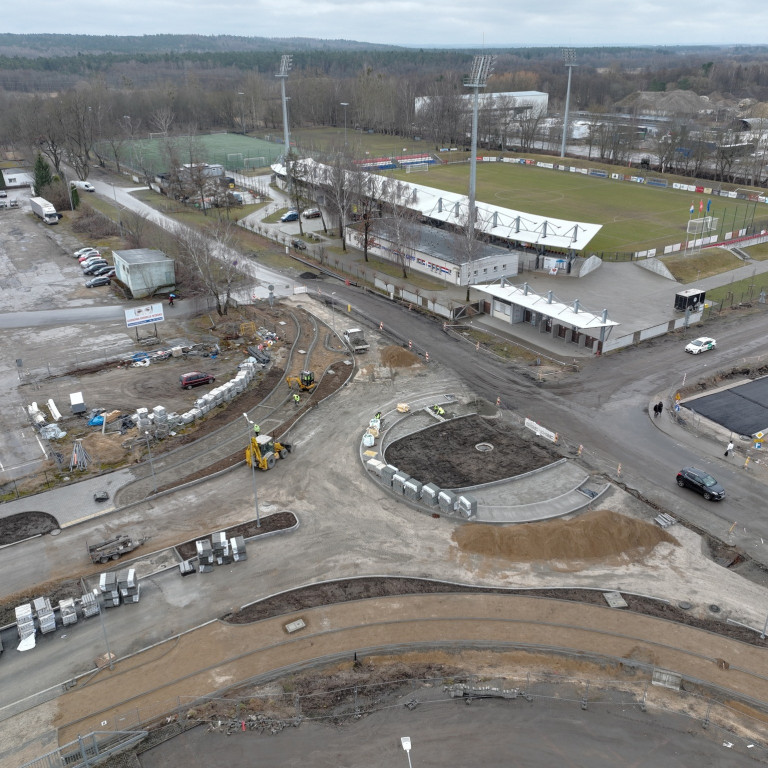 Budowa ringu w Słupsku NABIERA TEMPA! [FOTO]