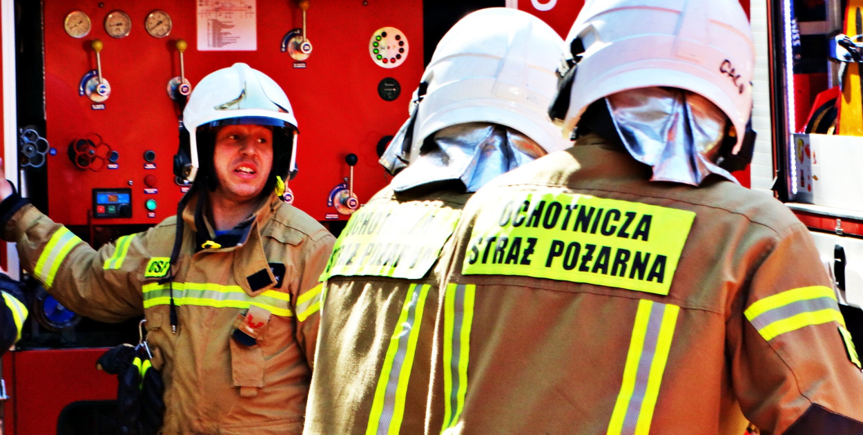 Strażacy ćwiczyli walkę z pożarem lasu [FOTO]