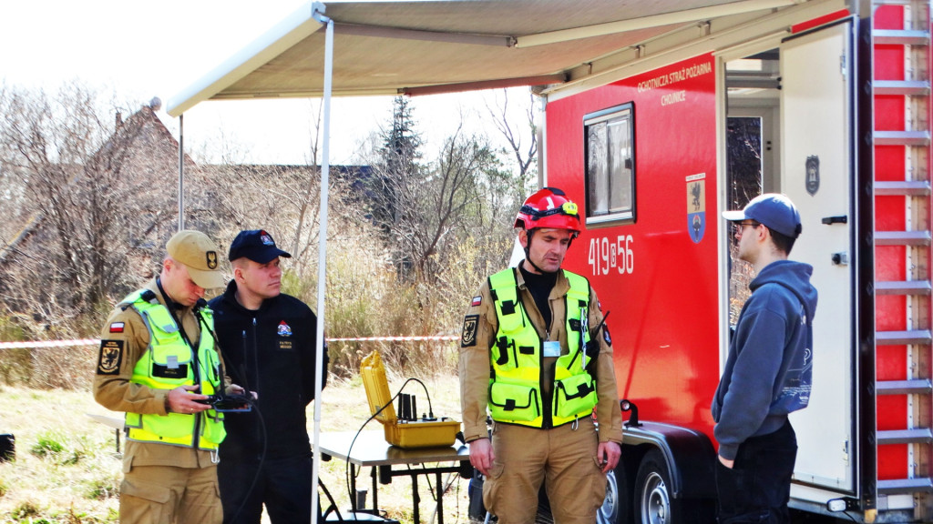 Strażacy ćwiczyli walkę z pożarem lasu [FOTO]