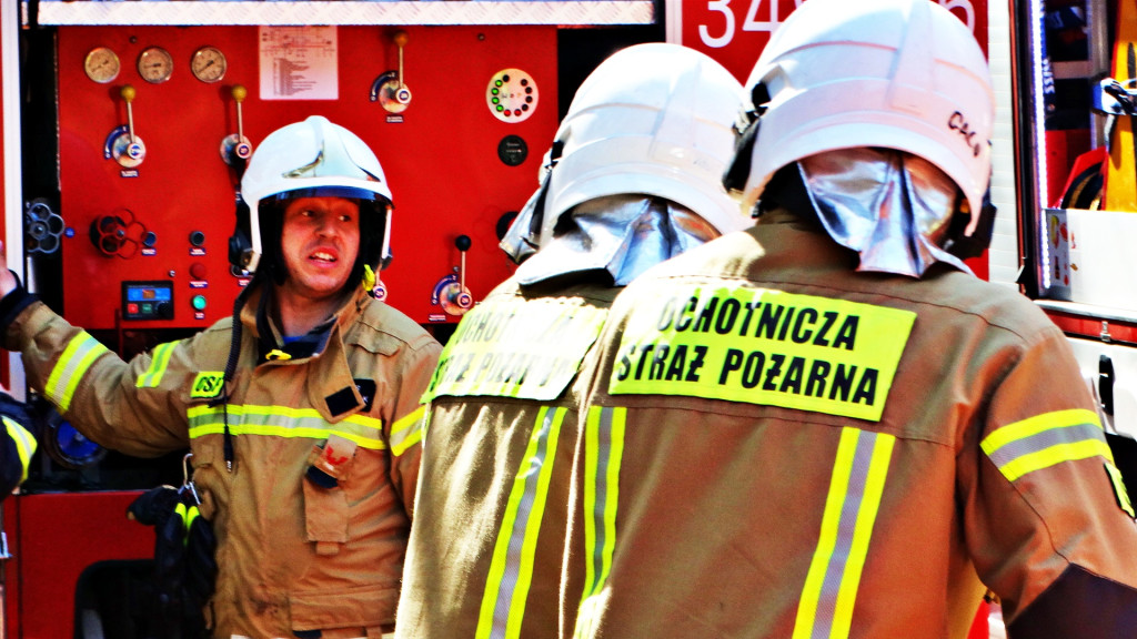 Strażacy ćwiczyli walkę z pożarem lasu [FOTO]