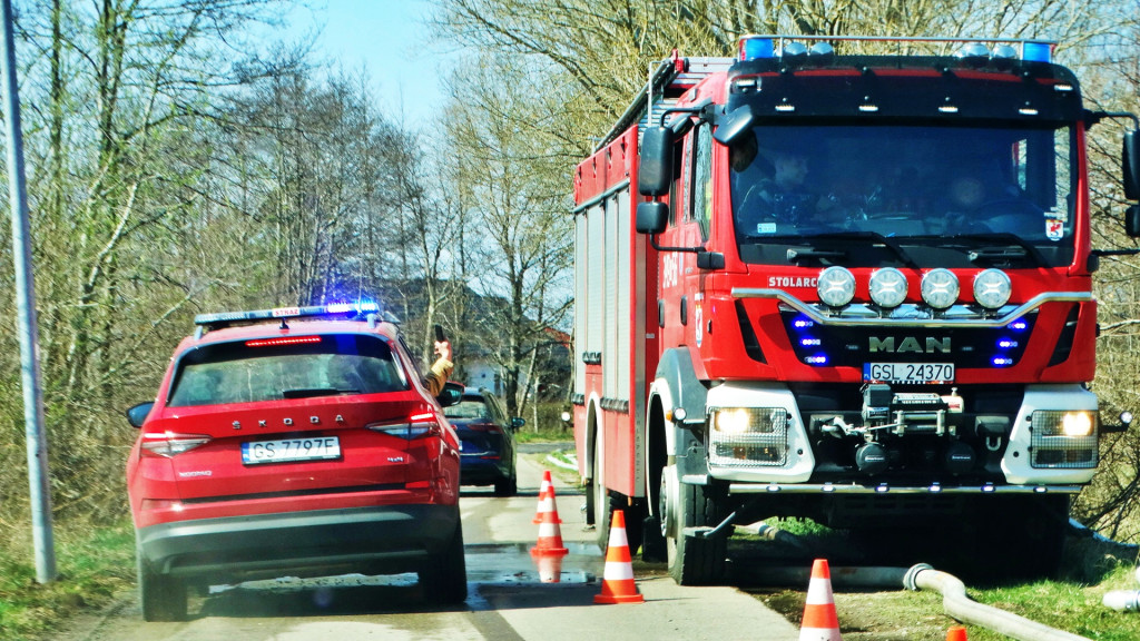 Strażacy ćwiczyli walkę z pożarem lasu [FOTO]