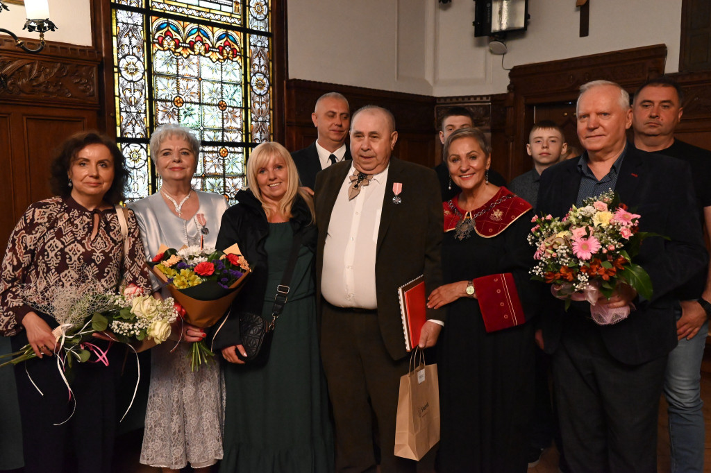W słupskim ratuszu świętowali Złote Gody [FOTO]