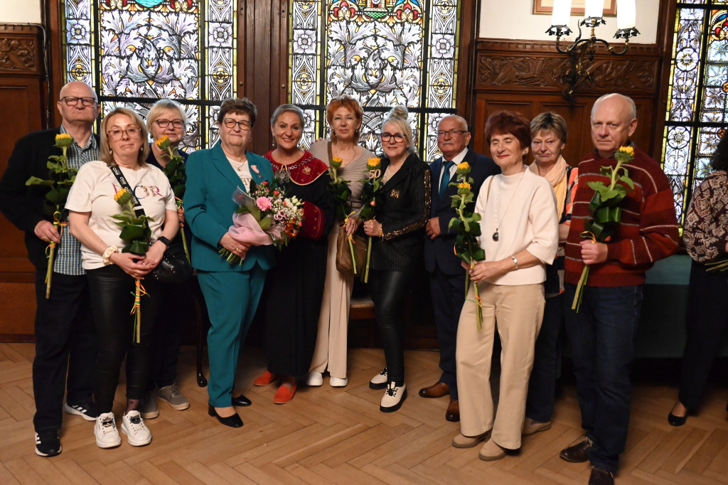 W słupskim ratuszu świętowali Złote Gody [FOTO]