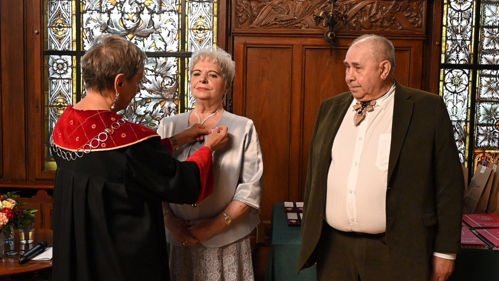 W słupskim ratuszu świętowali Złote Gody [FOTO]