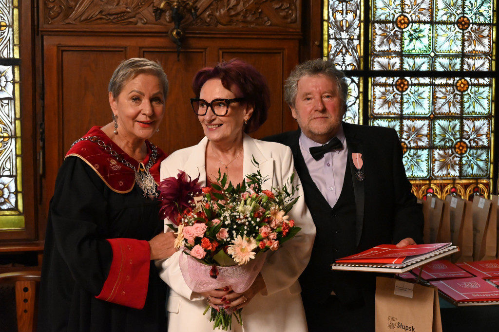 W słupskim ratuszu świętowali Złote Gody [FOTO]