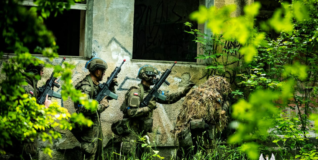 Terytorialsi ćwiczyli w lesie, mieście i porcie