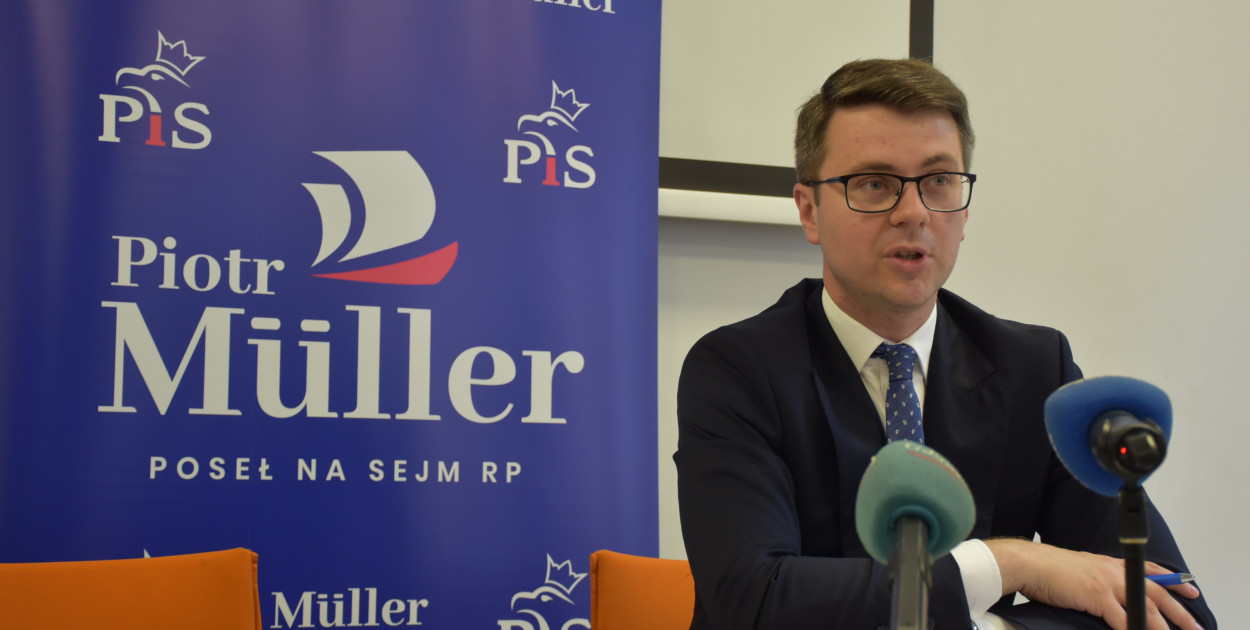 Poseł Piotr Müller został szefem partii PiS w województwie pomorskim 