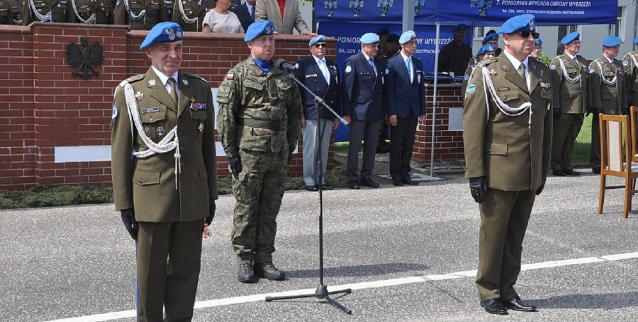 "Niebieskie berety" mają nowego dowódcę! Pożegnanie generała Kropki
