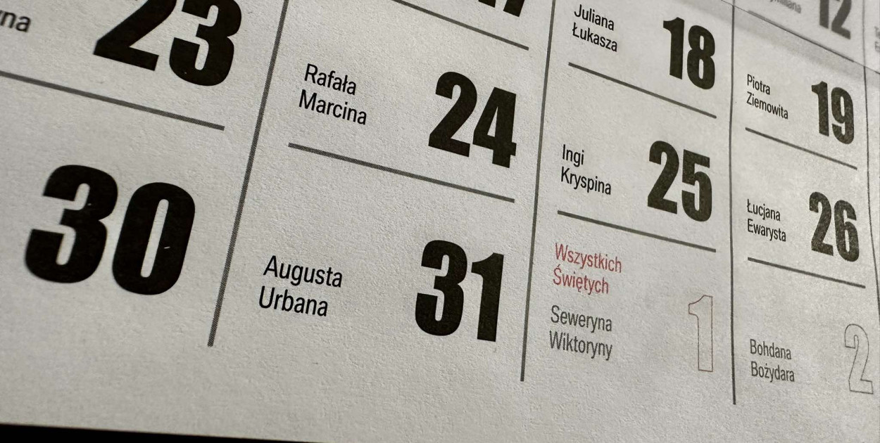 31 października - czy tego dnia mamy wolne? Zobacz, co to za "święto"