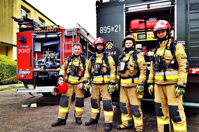 OGNISTE ćwiczenia w placówce oświatowej