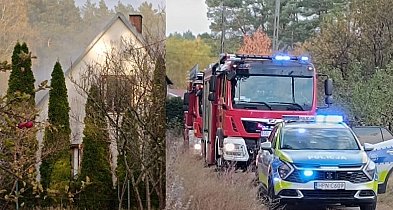 Tragiczny POŻAR domu w Korzybiu. NIE ŻYJĄ dwie osoby!-5416