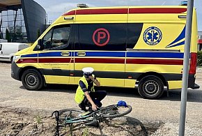 Kompletnie pijany wsiadł na rower. WYLĄDOWAŁ W SZPITALU!-8241