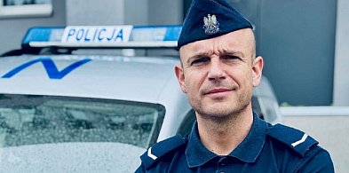 Mężczyzna doznał ataku hipoglikemii. Uratował go policjant po służbie!-8255