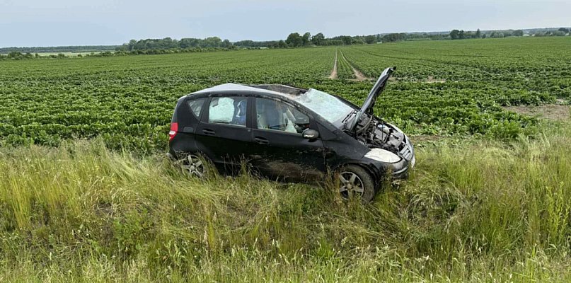 DACHOWANIE AUTA między Duninowem a Zaleskimi. 69-latka trafiła do szpitala! - 8267