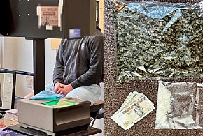 Słupsk. Siedemnastolatek i PÓŁ KILOGRAMA MARIHUANY! Grozi mu 10 lat!-9513