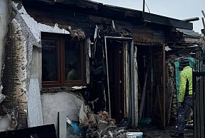 Poranny pożar budynku gospodarczego w Smołdzinie!
