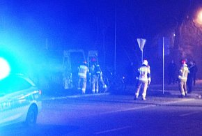 Śledztwo ws. pożaru w Ustce. Poszkodowany 67-latek trafił do Gryfic