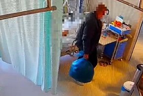 Przyszedł odwiedzić w szpitalu swoją żonę. Okradł inną pacjentkę!