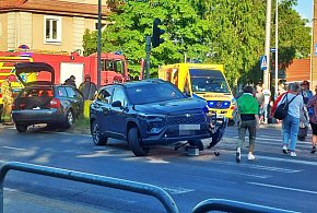 KRAKSA W SŁUPSKU. 72-latek zignorował czerwone światło