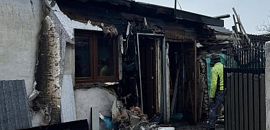 Poranny pożar budynku gospodarczego w Smołdzinie!