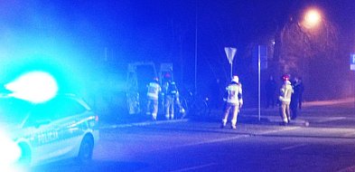 Śledztwo ws. pożaru w Ustce. Poszkodowany 67-latek trafił do Gryfic