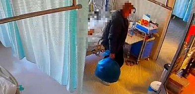 Przyszedł odwiedzić w szpitalu swoją żonę. Okradł inną pacjentkę!