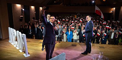 Mateusz Morawiecki w Słupsku. Polityczny STAND-UP (WIDEO)