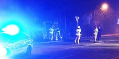 Śledztwo ws. pożaru w Ustce. Poszkodowany 67-latek trafił do Gryfic