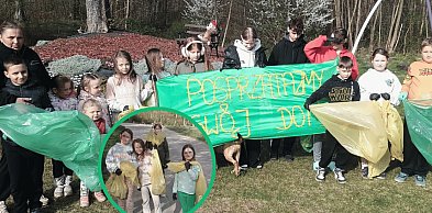 Dzieci sprzątały Redęcin. Śmieci jest coraz mniej