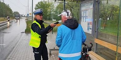 Policyjna akcja "Jednoślad". Sześciu kierowców po alkoholu i dwa wypadki