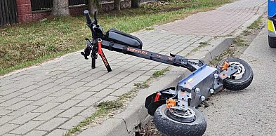 Nie ustąpił pierwszeństwa na strzałce. Potrącił kobietę na hulajnodze!