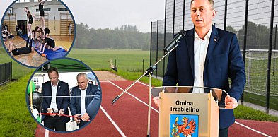 Poseł Konwiński wrócił do rodzinnej gminy. W Starkowie otwierał nowy Orlik