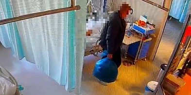 Przyszedł odwiedzić w szpitalu swoją żonę. Okradł inną pacjentkę!