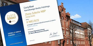 Słupska szkoła druga w Polsce! Wielki sukces w programie Złote Szkoły NBP