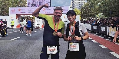 Policyjny duet z pasją do sportu. Runmageddon, triathlon, a teraz MARATON!-9561
