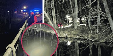 Tragedia w Kępicach. Samochód z rodziną wpadł do rzeki